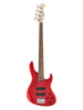 Sadowsky MetroLine, Modern Bass, 4 Saiten, 24 Bünde, Erle – Candy Apple Red Metallic