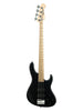 Sadowsky MetroLine, Modern Bass, 4-Saiter, 24 Bünde, Esche – Satin Black Pearl