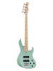 Sadowsky MetroLine, moderner Bass, 4 Saiten, 24 Bünde, Esche – Salbeigrün Metallic Satin Satin