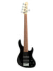 Sadowsky MetroLine, Modern Bass, 5 Saiten, 25 Bünde, Erle – Black Pearl Hochglanz