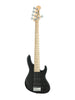 Sadowsky MetroLine, Modern Bass, 5-saitig, 25 Bünde, Esche – Satin Black Pearl