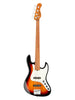 Sadowsky MetroExpress, Standard JJ, 4-saitig, Fretless mit Linien – Tobacco Burst, Morado