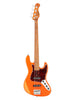 Sadowsky MetroExpress, Standard JJ, 4 Saiten, 21 Bünde – Candy Apple Orange Metallic, Lila