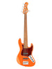 Sadowsky MetroExpress, Standard JJ, 5-saitig, 21 Bünde – Candy Apple Orange Metallic, Lila