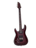 Schecter Hellraiser C-1 Floyd, Sustainiac, Linkshänder – Black Cherry