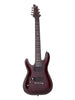 Schecter Hellraiser C-7, Linkshänder – Schwarzkirschrot