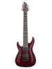 Schecter Hellraiser C-8, Linkshänder – Black Cherry