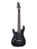 Schecter Damien Platinum 7, Linkshänder – Satin Black