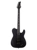 Schecter PT SLS Elite Evil Twin Floyd Rose, Micro-Sustainiac – Satin-Schwarz