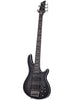 Schecter Hellraiser Extreme 5 Bass – Transparentes Schwarz, seidenmatt
