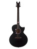 Schecter Machine Gun Kelly elektroakustisch – Satin-Schwarz