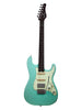 Schecter Nick Johnston Signature 10th Anniversary, HSS-Tonabnehmer – Atomic Green