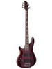 Schecter Omen Extreme-5, Linkshänder – Schwarzkirsche