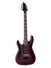 Schecter Omen Extreme-6 Floyd Rose, Linkshänder – Black Cherry