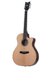Schecter Akustikgitarre Orleans Studio, Fishman-Isys-Vorverstärker – Natur-Satin-Finish