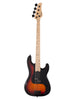 Schecter Bass P4 – Dreifarbiger Sunburst-Farbverlauf