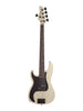 Schecter Bass P5, linkshändig – Elfenbeinfarben
