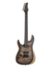 Schecter Reaper 6, Linkshänder – Charcoal Burst