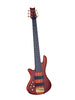 Schecter Stiletto Studio 6, Linkshänder – Honey Satin