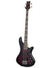 Schecter Stiletto Extreme 4 – Schwarzkirschrot