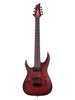 Schecter Sunset-7 Extreme, Linkshänder – Scarlet Burst