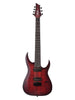 Schecter Sunset-7 Extreme – Scharlachroter Burst.finish