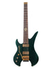 Schecter Synyster Gates Custom-7 Floyd, Headless, Linkshänder – Metallic-Oakgrün