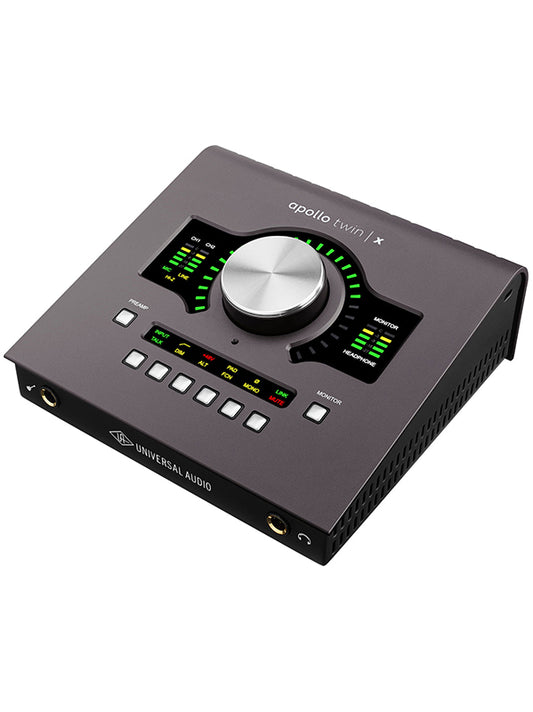 Universal Audio Audio Interfaces - Apollo Twin X QUAD, format Desktop, carte Thunderbolt 3 - MAC/Windows