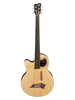 Warwick RockBass RockBass Alien DeLuxe 5 Fretless, Linkshänder – Natur-Satin