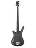 Warwick RockBass RockBass Corvette Basic 5 Fretless, Linkshänder – Nirvana Black Satin