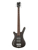 Warwick RockBass RockBass Corvette SS 5, Linkshänder – Nirvana Black Satin