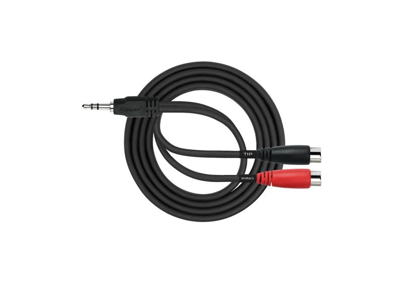 Kirlin Mini-Jack-auf-RCA-Adapter