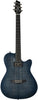 Godin A6 Ultra Denim Blau Flame