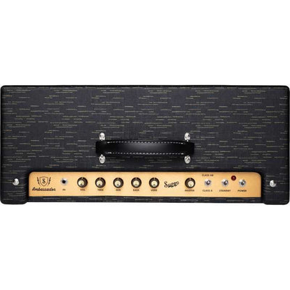 Supro Ambassador Schwarz Gold Scandia