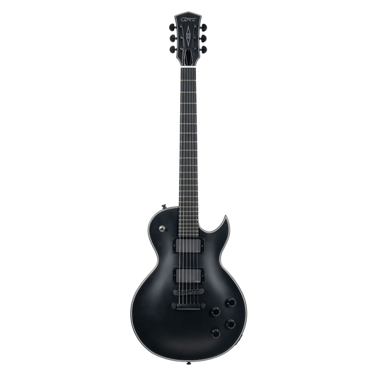 CORT CR300MT-BKS Gitarre CR300MT Schwarz Satin verstärkt