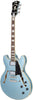 D'Angelico Premier DC Stahlblau