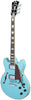 D'Angelico Premier Mini DC Himmelblau