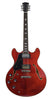 Larry Carlton H7 LH Durchscheinend Rot Hollow Body EN