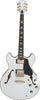 Larry Carlton H7 Weiß Hollow Body EN