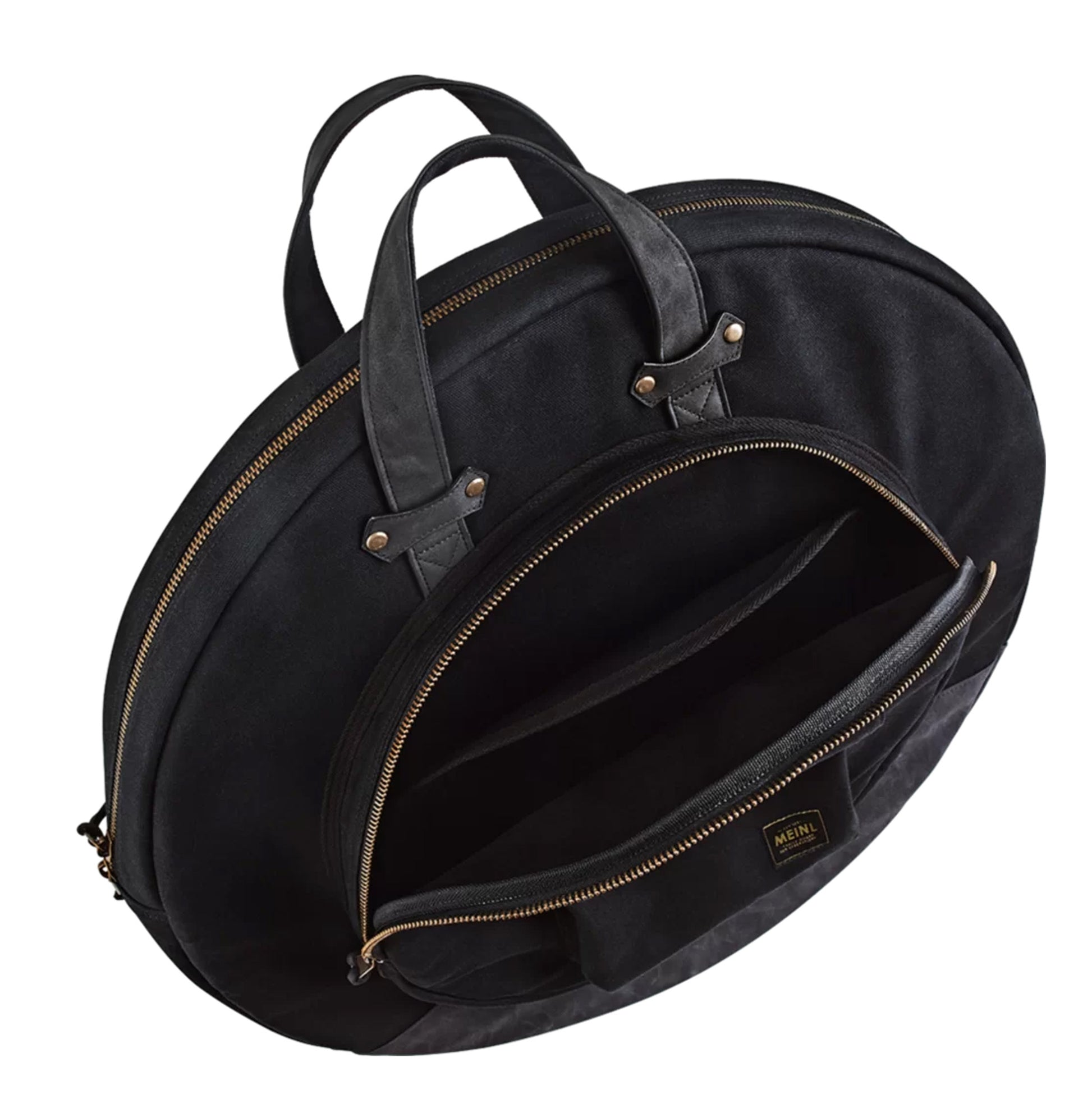 HOUSSE MEINL CYMBALES 22" TOILE CIREE NOIR