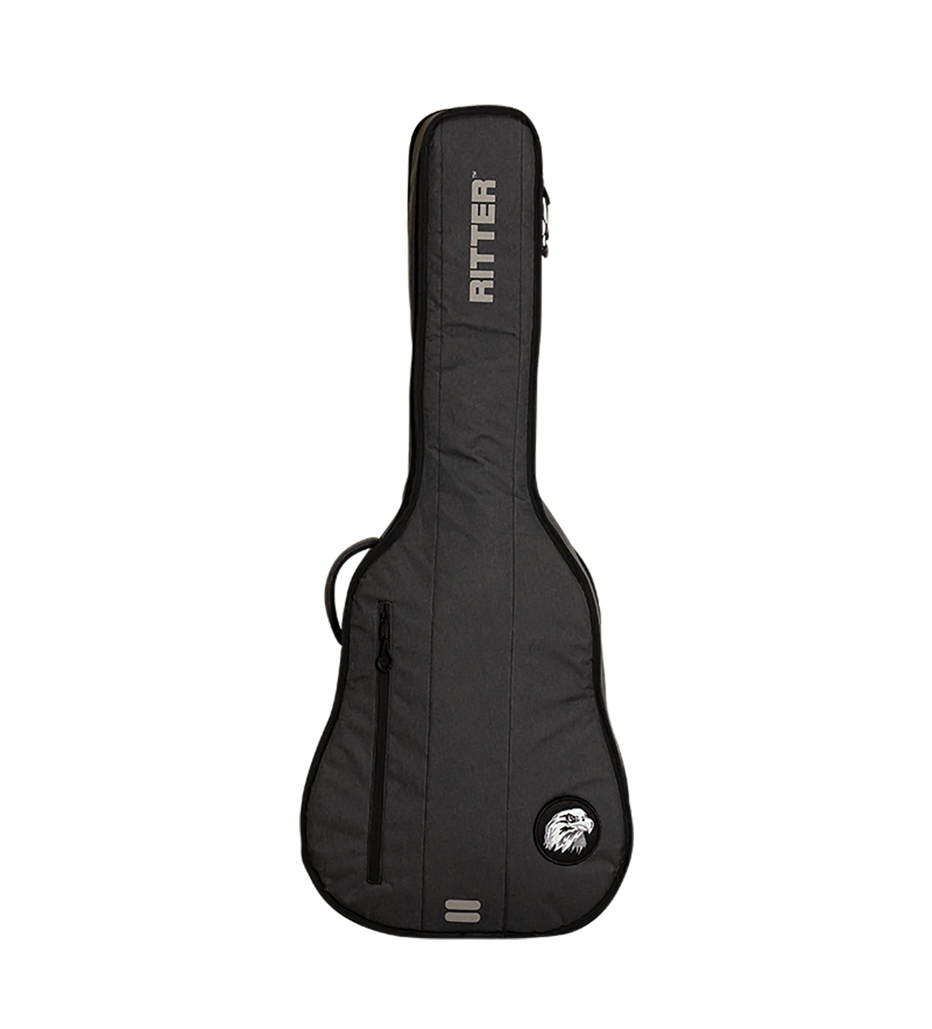 Housse DAVOS 2 pour guitare dreadnought, gris