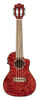 Lanikai Konzert-Ukulele Elektroakustisch QM-RDCEC