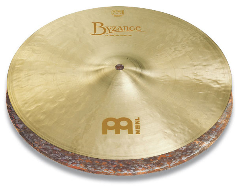 Charleston Jazz 14", Thin, Alliage bronze B20, Martelée à la main, Finition traditionnelle