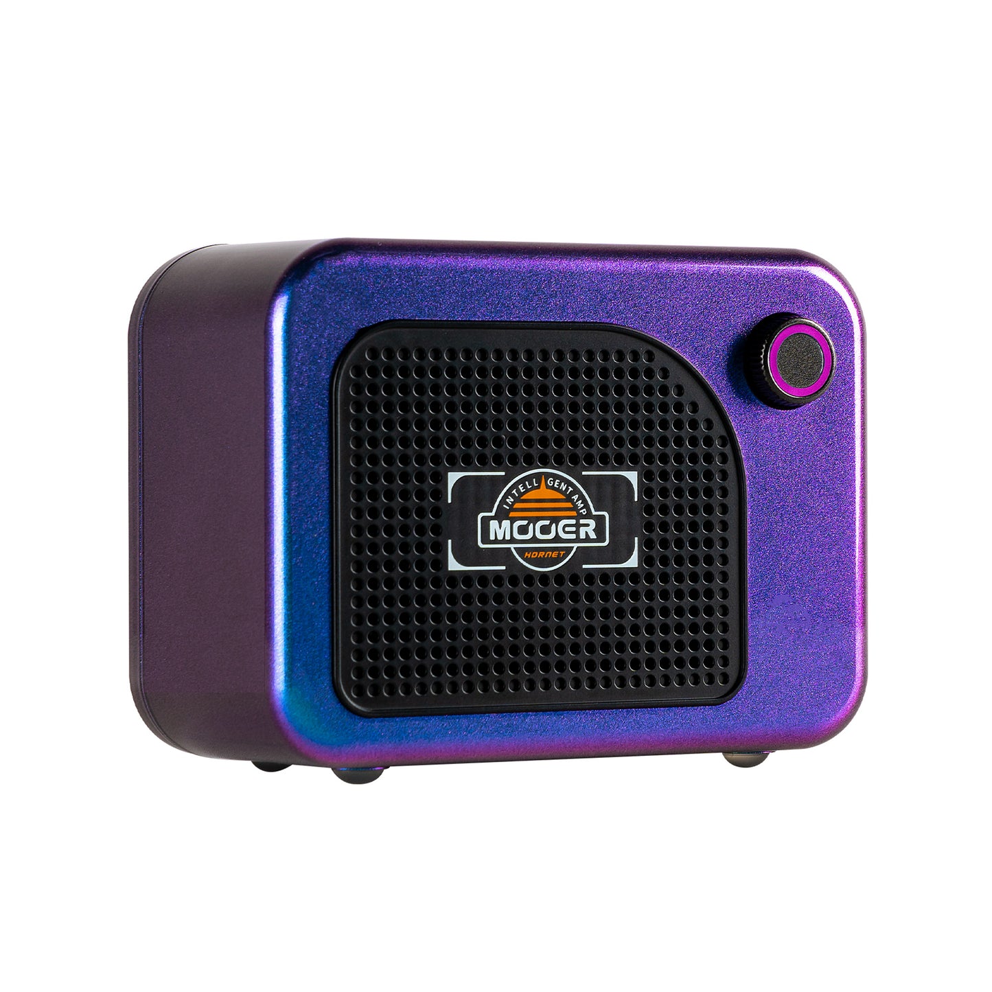 Ampli HORNET 05i, 5W, HP 2", 52 modélisations d'amplis, 49 effets, accordeur, looper, Bluetooth, USB-C, alimentation, bleu