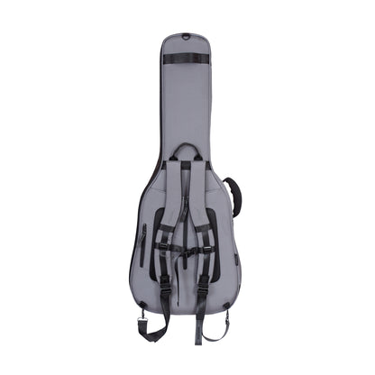 Softcase AROSA 6 pour guitare dreadnought, gris