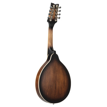 RMAE30, mandoline 8 cordes style A, micro simple, table épicéa, fond & éclisses érable, manche érable, whiskey burst satiné