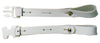 musico 5375WH fester Lederriemen Akkordeon weiß mit Clip