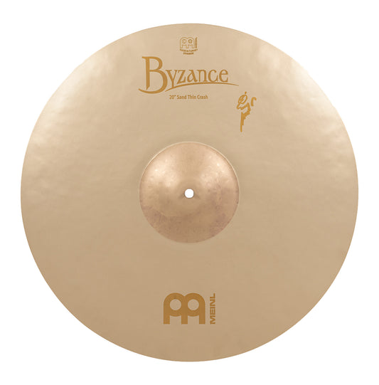 Crash Vintage Sand signature Benny Greb 20", Thin, Alliage bronze B20, Martelée à la main, Finition sablée
