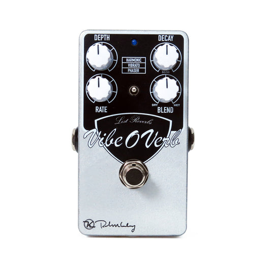 Pédale VIBE-O-VERB, réverb vintage (3 modes) avec modulation