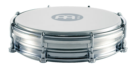 Tamborim 6", fût en aluminium, peau synthétique remplaçable, système d'accord Floatune, clé d'accord fournie, aluminium